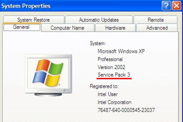 Windows XP əməliyyat sistemini necə yeniləmək olar