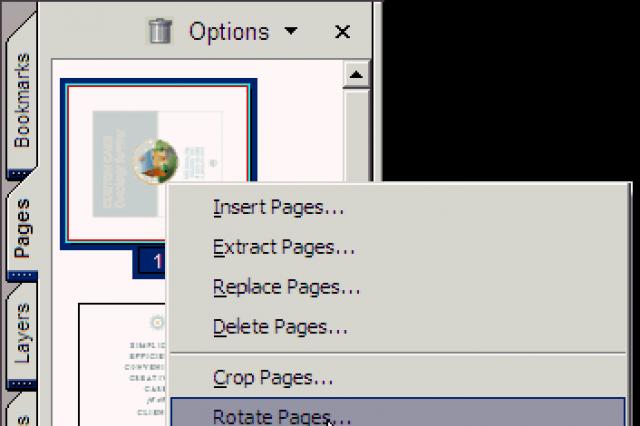 Comment tourner une page dans un document PDF Comment tourner un fichier numérisé